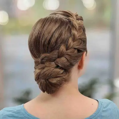 Braided Princess Hairstyle
