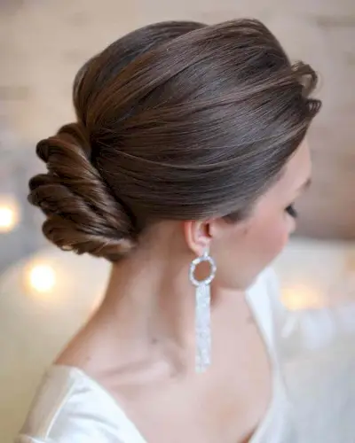 A Romantic Low Bun