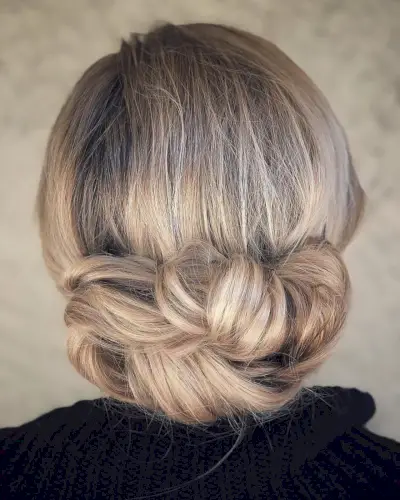 Bohemian Bun hairstyle