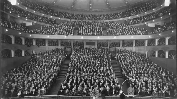 Yogananda lecture in US