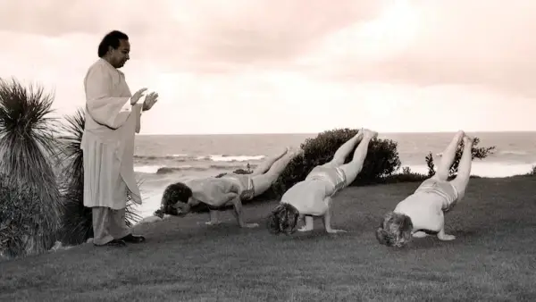 Yogananda Teaching Asana