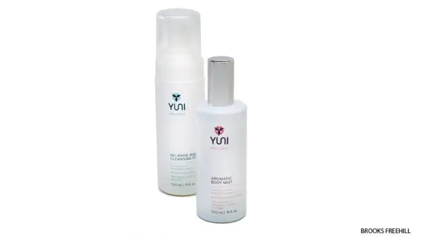 Yuni No-Rinse Body Cleansing Foam and Aromatic Body Mist