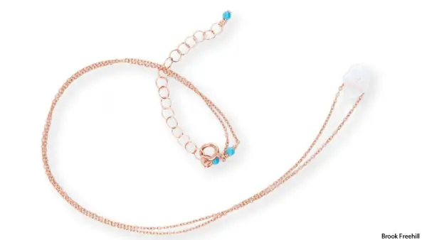 Neshama Project Mini Leah Rose Gold Chain