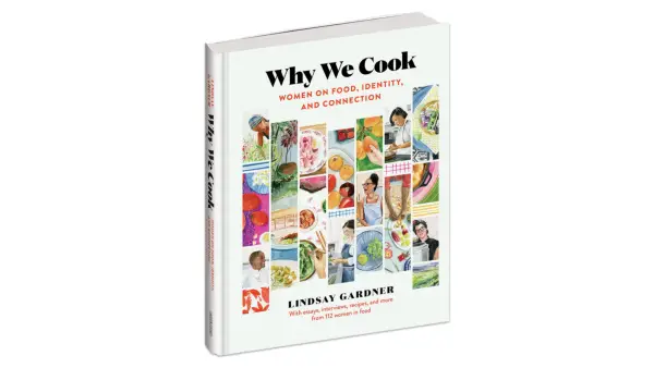 Shot of Why We Cook book