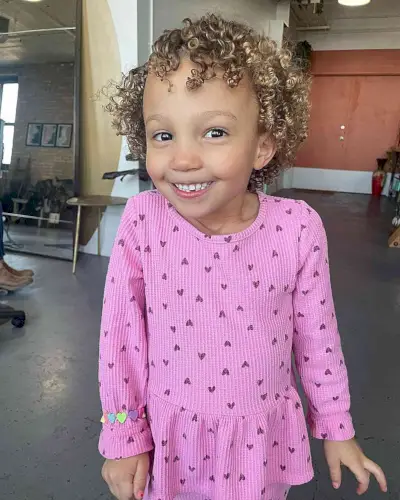 The Cutest Curls for Little Girls with short curly hair