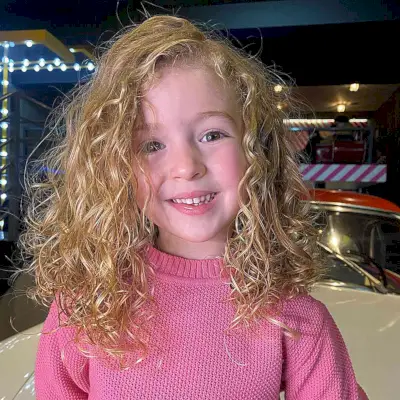 Layers for Thin Curly Haired Girls