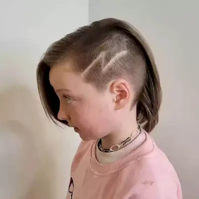 Trendy Undercut with Design