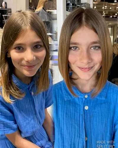 short a-line bob for girls