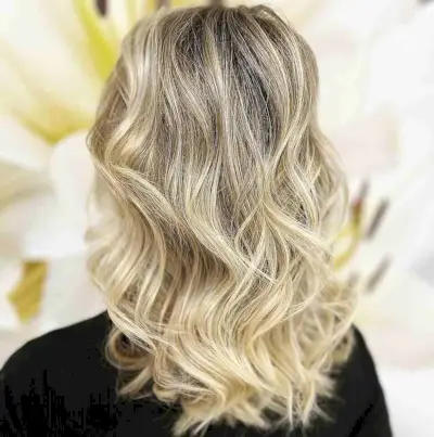 Combined Blonde Highlights and Lowlights