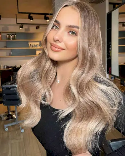Creamy Blonde Highlights