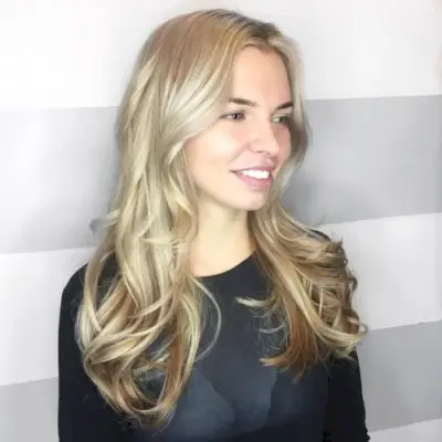 Bright Blonde Highlights on Bright Blonde Hair