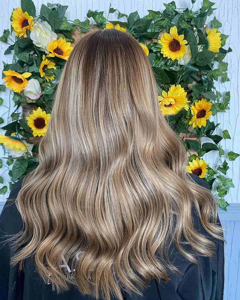 Balayage reverso com Babylights Golden Bronde' title=