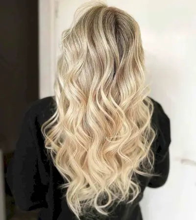 Gorgeous Light Blonde Balayage Highlights