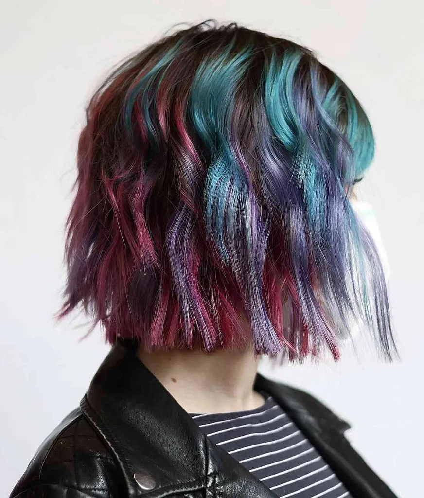 שילוב מושתק של צבעי קשת' title=