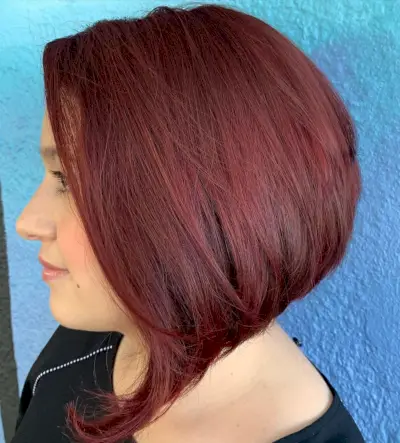 Darker Purple Plum Bob