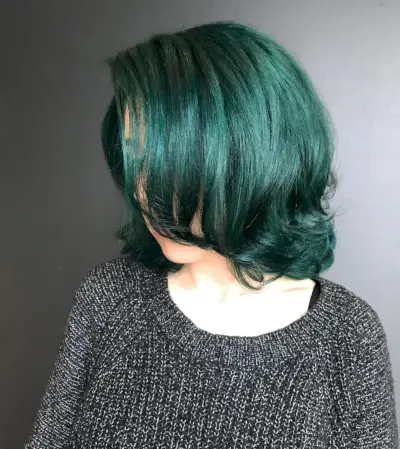 Forest Green Hair Color