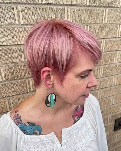 Rose Gold Watermelon Pixie