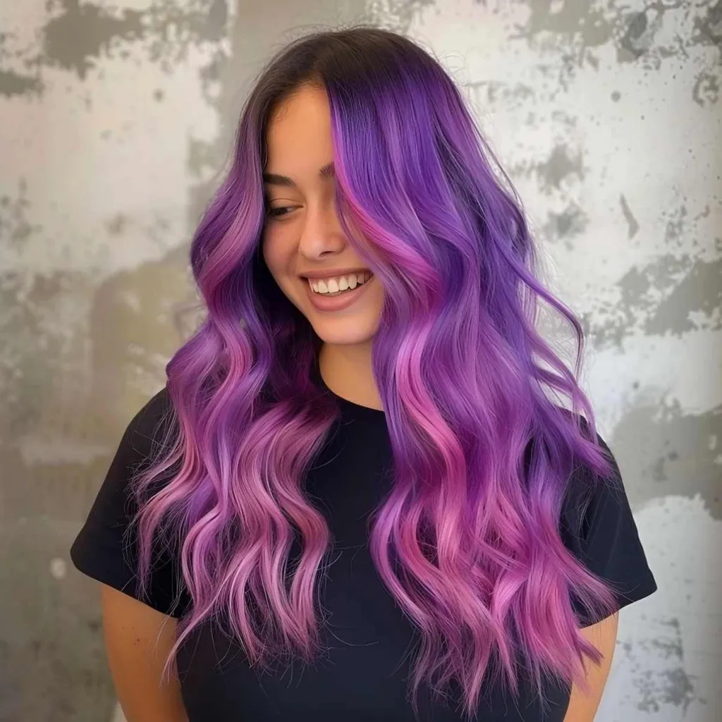 Spiralės galaktikos levandų magenta' title=