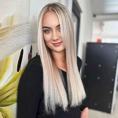 Subtle Balayage for Long Stick-Straight Hair