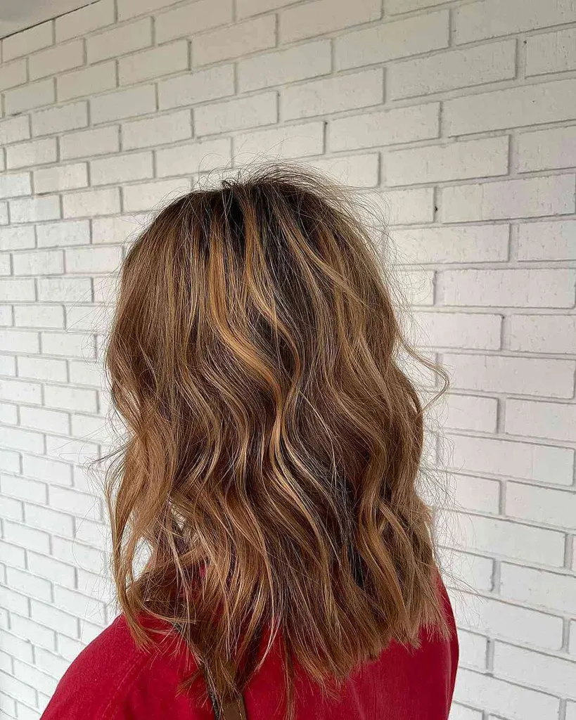 Mechas balayage rubio fresa' title=