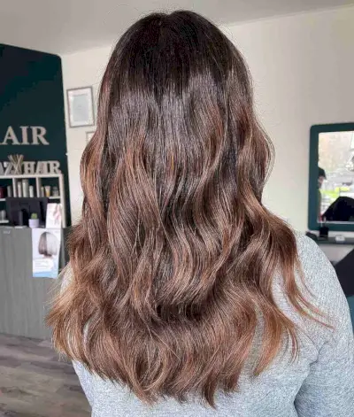 Light Chestnut Brunette with Teasylights