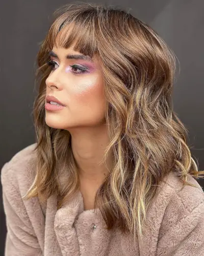 Stunning golden honey highlights