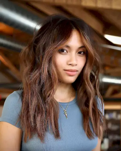 Fall-Inspired Dark Auburn