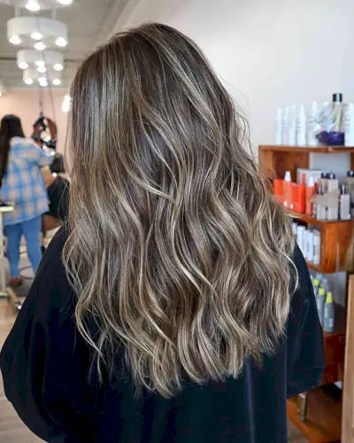 Ashy Brown-Blonde Bronde Balayage Hair Tones