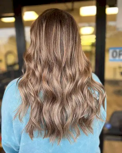 Honey Bronde Hair Balayage