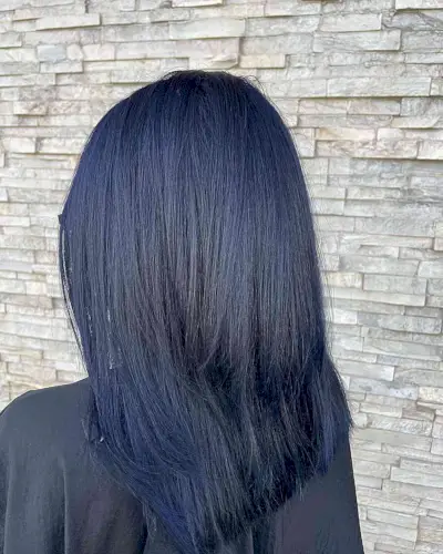 Deep Blue for Medium Thick Hair
