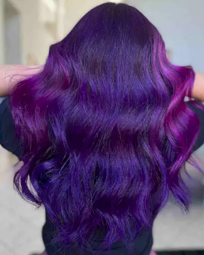 Gorgeous Dark Purple Waves