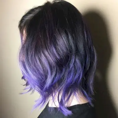 Black to Purple Melt