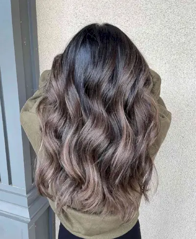 Ash Brown Balayage & Babylights