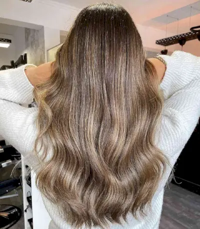 Creamy Beige Balayage