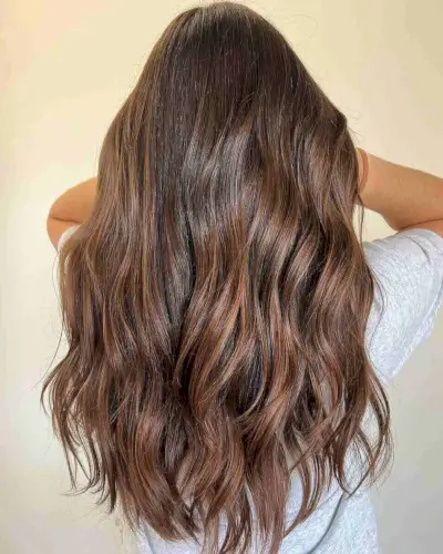 Melted Chocolate Balayage Hair
