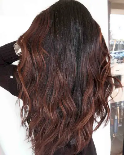 Softly Blended Rich Chocolate Brown and Bold Caramel