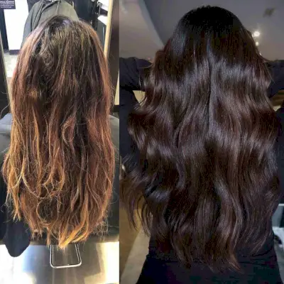 Two-Toned Chocolaty Brunette Locks