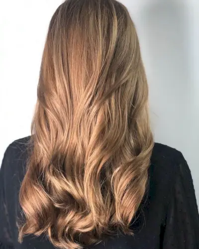 Light Golden Chestnut Brown Hair