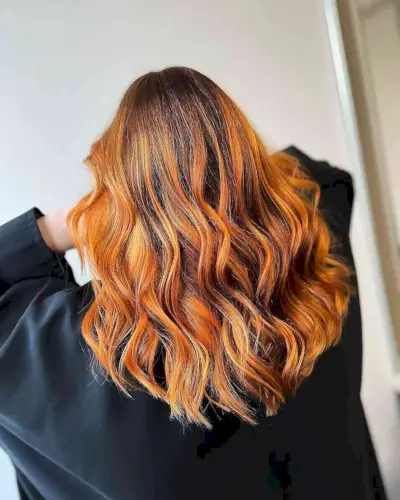 incredible orange highlights