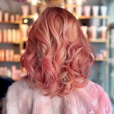 Peachy Pastel Red Hair
