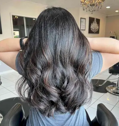 Classic Brunette Partial Balayage