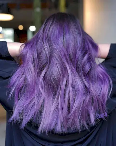 Violet Balayage