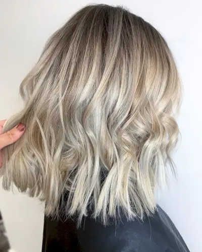 Medium Ash Blonde Balayage