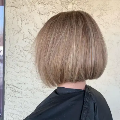 Cute Lowlights on Short Hair