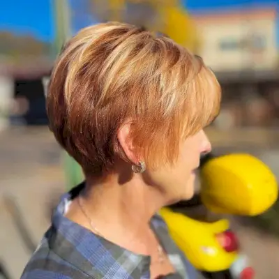 Dimensional Copper Bob with Lowlights