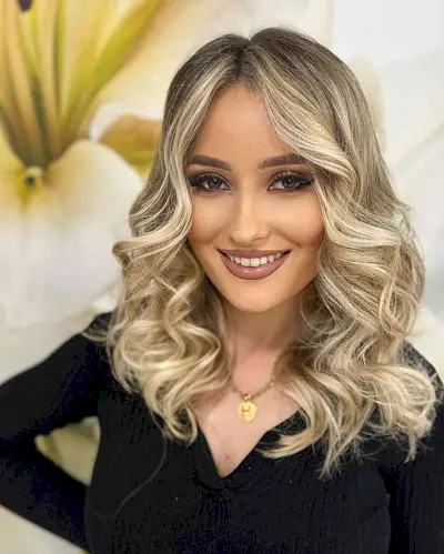 Rooty Dirty Blonde Balayage