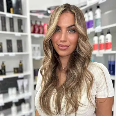 Dirty Blonde Balayage for Long, Thin Hair