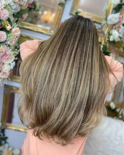 Stunning Honey Blonde Highlights