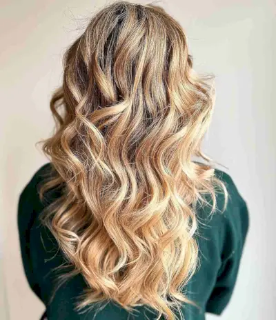 Luscious Caramel Blonde Hair