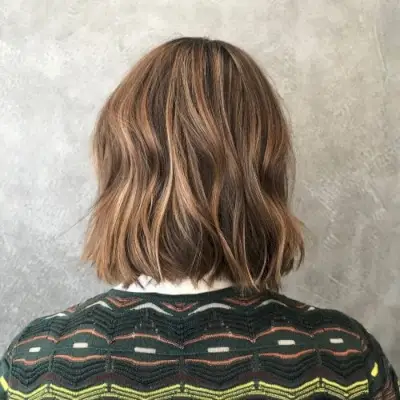 Thin Light Brown Hair with Soft Honey Highlights